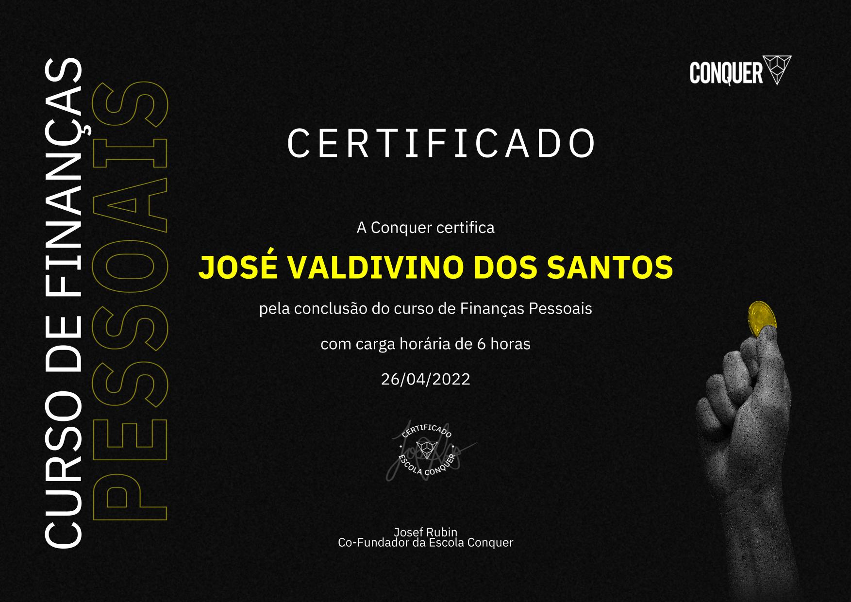 Certificado de Finanças Pessoais